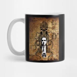 HP Lovecraft Manuscript Style Mug